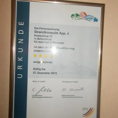 Gaestehaus Strandkonsulat Apartman *