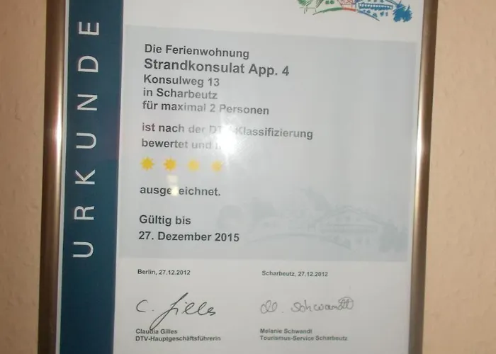 Gaestehaus Strandkonsulat Lejlighed *